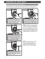 Preview for 14 page of KitchenAid KCM1202 Instructions Manual