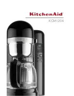 Preview for 1 page of KitchenAid KCM1204 Manual