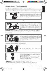 Preview for 7 page of KitchenAid KCM1208 Manual