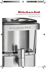 KitchenAid KCM4212SX Manual предпросмотр