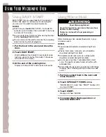 Preview for 18 page of KitchenAid KCMC166J Use & Care Manual