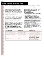 Preview for 26 page of KitchenAid KCMC166J Use & Care Manual