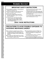 Preview for 4 page of KitchenAid KCMS I 45J Use & Care Manual