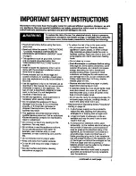 Preview for 3 page of KitchenAid KCMS122Y Use And Care Manual