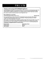 Preview for 2 page of KitchenAid KCMS135 Use And Care Manual