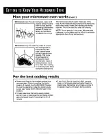 Preview for 8 page of KitchenAid KCMS135 Use And Care Manual