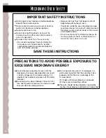 Preview for 4 page of KitchenAid KCMS145J Use & Care Manual