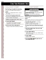 Preview for 16 page of KitchenAid KCMS145J Use & Care Manual