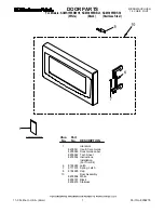 KitchenAid KCMS1555RBL1 Parts List preview