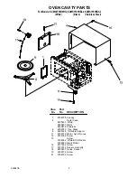 Preview for 3 page of KitchenAid KCMS1555RBL2 Parts List