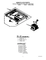 Preview for 6 page of KitchenAid KCMS1555SBL0 Parts List