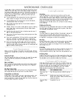 Preview for 8 page of KitchenAid KCMS1655 Use & Care Manual