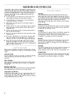 Preview for 8 page of KitchenAid KCMS1655BSS Use And Care Manual