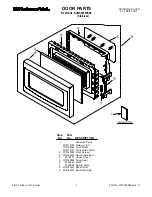 KitchenAid KCMS2055SSS0 Parts List preview