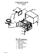 Предварительный просмотр 3 страницы KitchenAid KCMS2055SSS0 Parts List