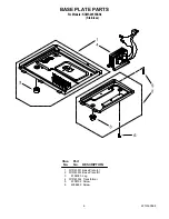 Предварительный просмотр 6 страницы KitchenAid KCMS2055SSS0 Parts List