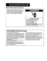 Preview for 6 page of KitchenAid KCMSI25E Use And Care Manual