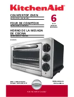 KitchenAid kco1005 - Countertop Oven Instructions And Recipes Manual preview