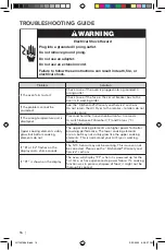 Preview for 16 page of KitchenAid KCO124 Manual