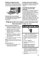 Preview for 45 page of KitchenAid KCO222 Use & Care Manual