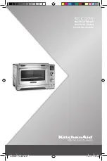 Предварительный просмотр 1 страницы KitchenAid KCO275 Instructions Manual