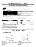 Preview for 3 page of KitchenAid KDDA27TRS Installation Instructions Manual