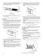 Preview for 8 page of KitchenAid KDDA27TRS Installation Instructions Manual