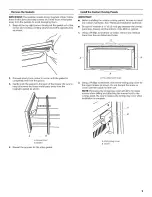 Preview for 9 page of KitchenAid KDDA27TRS Installation Instructions Manual