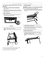 Preview for 7 page of KitchenAid KDDA27TRS Installation Manual