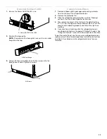 Preview for 11 page of KitchenAid KDDA27TRS Installation Manual