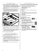 Предварительный просмотр 6 страницы KitchenAid kdfe104dbl Installation Instructions Manual