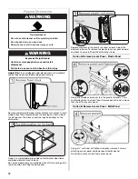 Предварительный просмотр 12 страницы KitchenAid kdfe104dbl Installation Instructions Manual