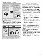 Предварительный просмотр 27 страницы KitchenAid kdfe104dbl Installation Instructions Manual