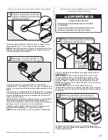 Предварительный просмотр 41 страницы KitchenAid kdfe104dbl Installation Instructions Manual