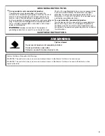 Preview for 3 page of KitchenAid KDFE104DSS User Instructions