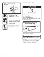 Preview for 24 page of KitchenAid KDFE104DSS5 Installation Instructions Manual