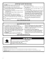 Preview for 2 page of KitchenAid KDFE104HBL User Instructions