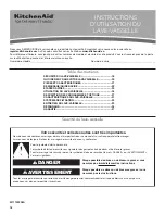 Preview for 18 page of KitchenAid KDFE104HBL User Instructions