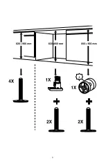 Preview for 9 page of KitchenAid KDFX 6020 Assembly Instructions Manual