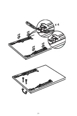 Preview for 20 page of KitchenAid KDFX 6020 Assembly Instructions Manual