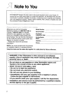 Preview for 2 page of KitchenAid KDRP407H Use And Care Manual