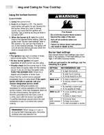 Preview for 8 page of KitchenAid KDRP407H Use And Care Manual