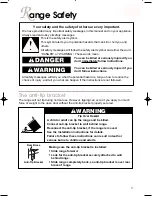 Preview for 3 page of KitchenAid KDRP407HSS - 30" Pro-Style Dual-Fuel Range Use And Care Manual