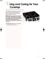 Preview for 7 page of KitchenAid KDRP407HSS - 30" Pro-Style Dual-Fuel Range Use And Care Manual