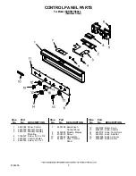 Предварительный просмотр 5 страницы KitchenAid KDRP407HSS06 Parts List