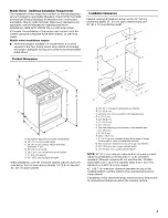 Preview for 5 page of KitchenAid KDRP407HSS11 Installation Instructions Manual