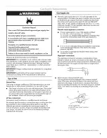 Предварительный просмотр 7 страницы KitchenAid KDRP407HSS13 Installation Instructions Manual