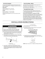 Preview for 8 page of KitchenAid KDRP407HSS13 Installation Instructions Manual