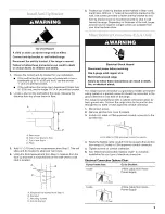 Предварительный просмотр 9 страницы KitchenAid KDRP407HSS13 Installation Instructions Manual