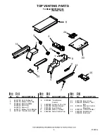 Preview for 6 page of KitchenAid KDRP462LSS04 Parts Manual